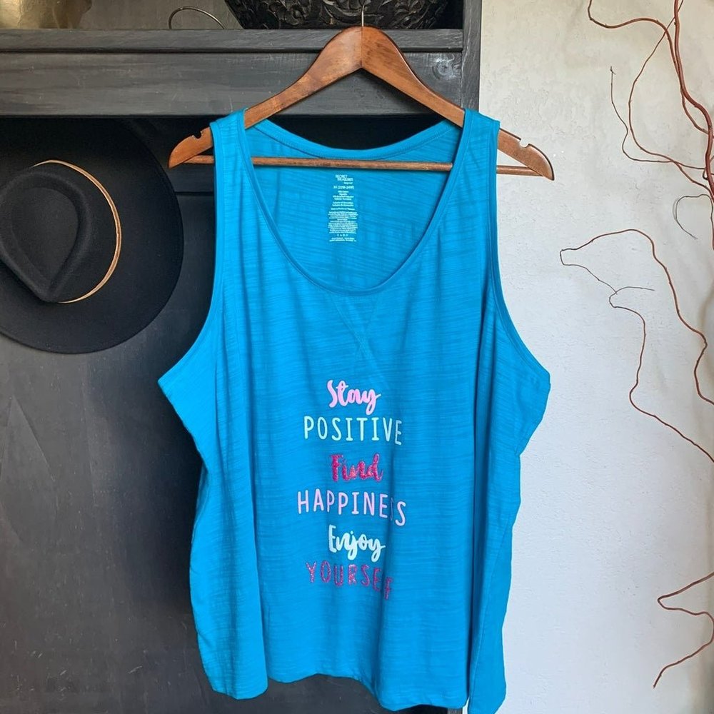 Womens Plus Size 3X Lounging / Sleep Tank Top